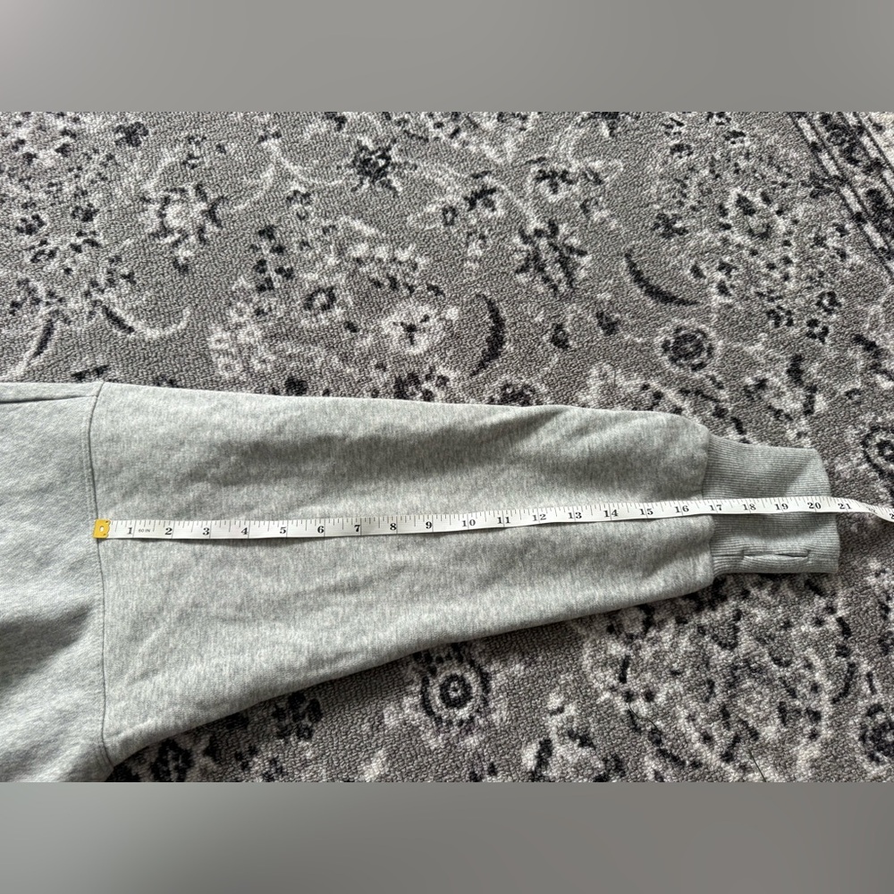 JoyLab Women's Fleece Cropped Crewneck Pullover Sweatshirt Gray in Medium New - Picture 14 of 14